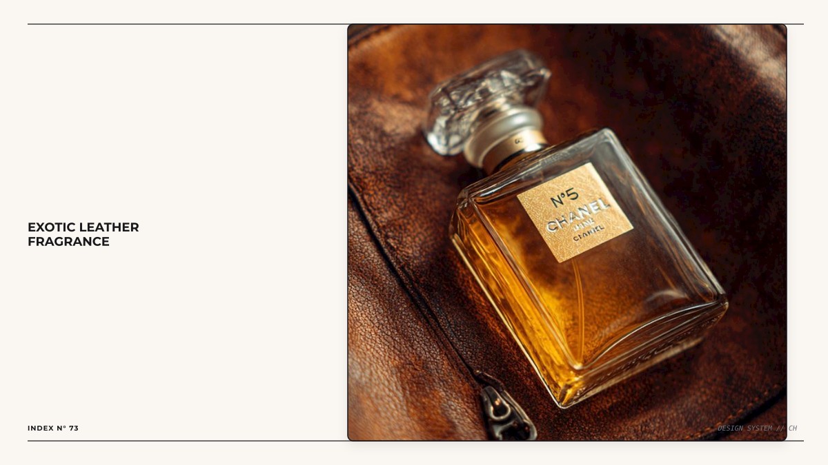 exotic leather fragrance