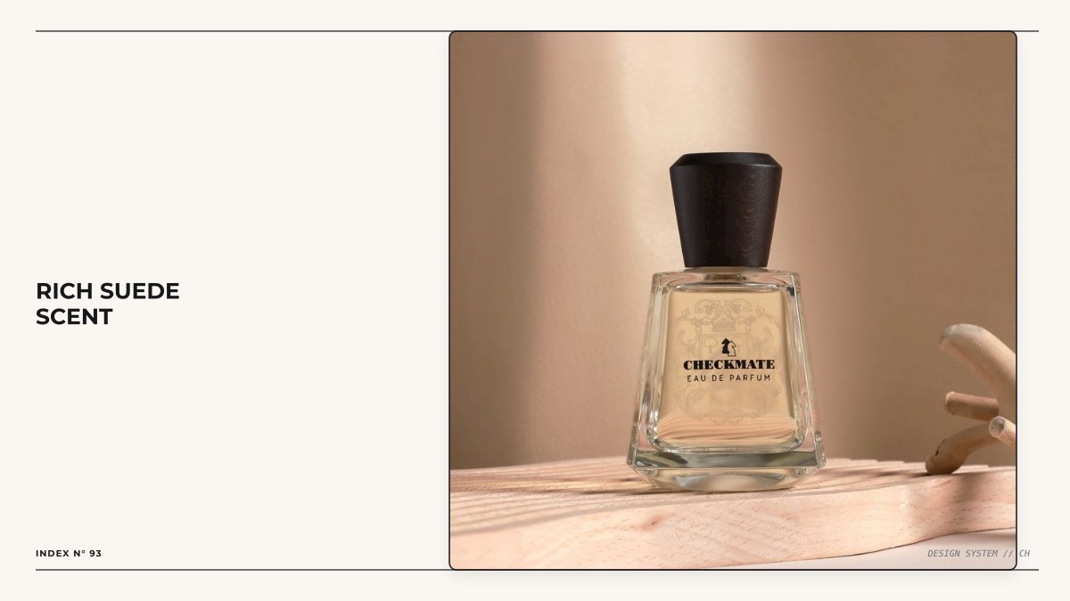 rich suede scent