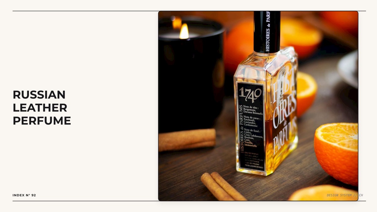 russian leather perfume